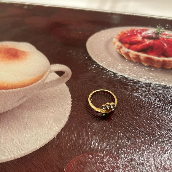 Gold plated ring - Picture 1 of 3